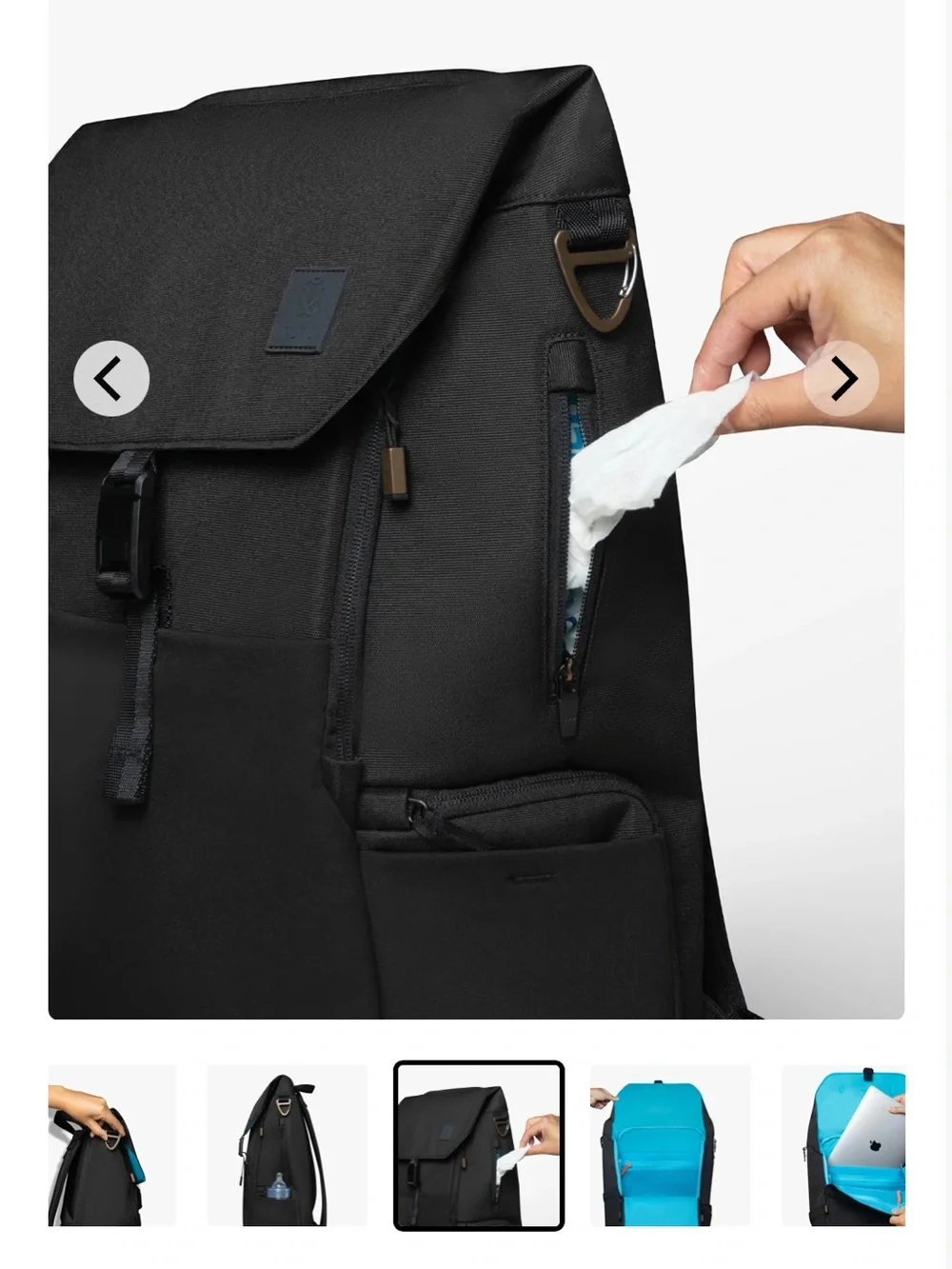 🩵 Huhu Everyday Diaper Backpack Great Men’s Diaper Bag